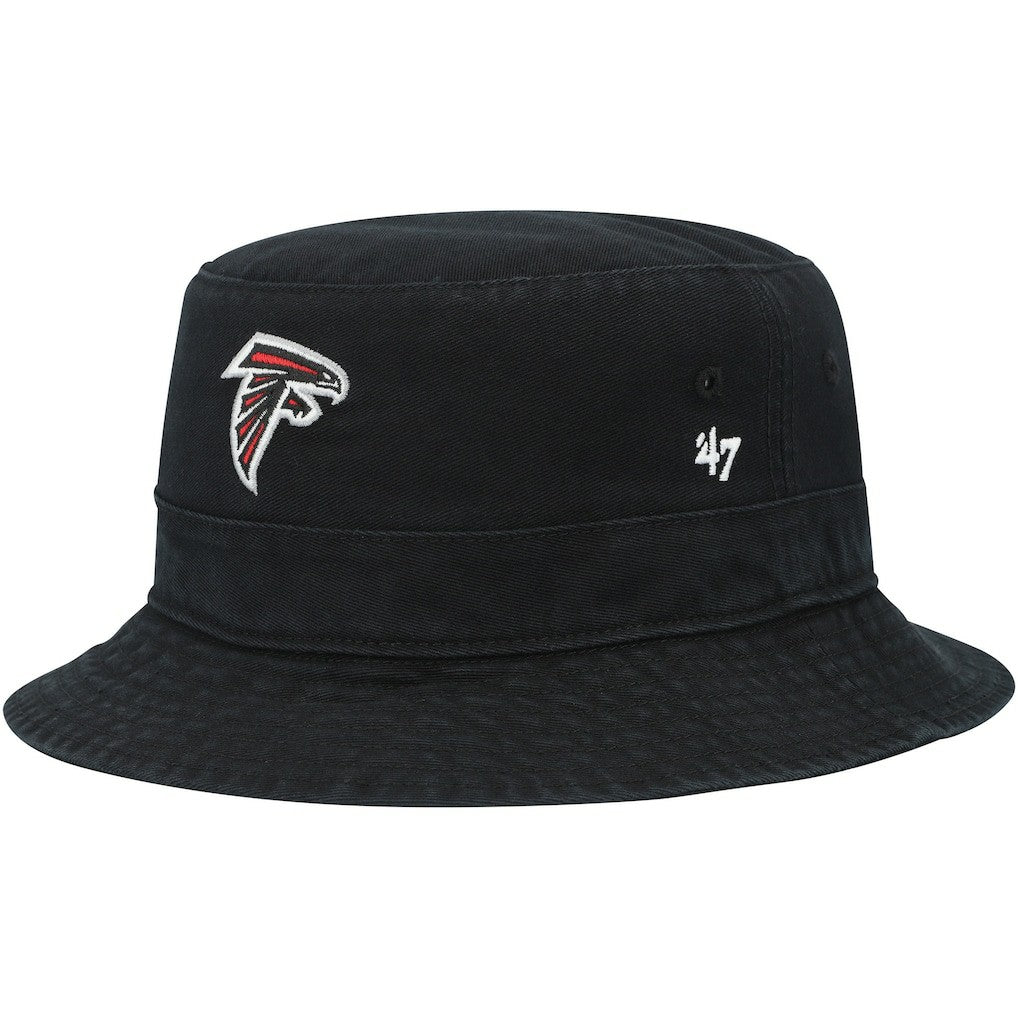 Atlanta Falcons '47 Primary Bucket Hat Black - 47 brand