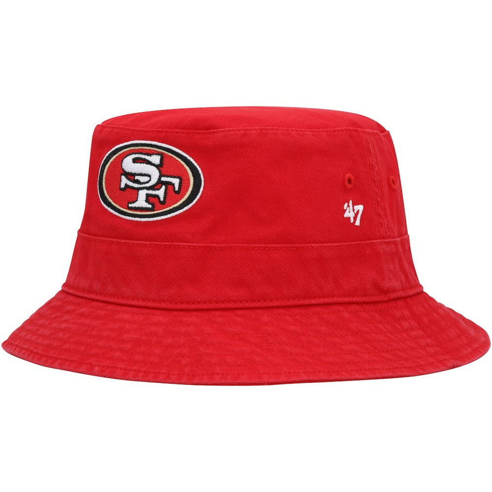 San Francisco 49ers '47 Primary Bucket Hat Scarlet - 47 brand