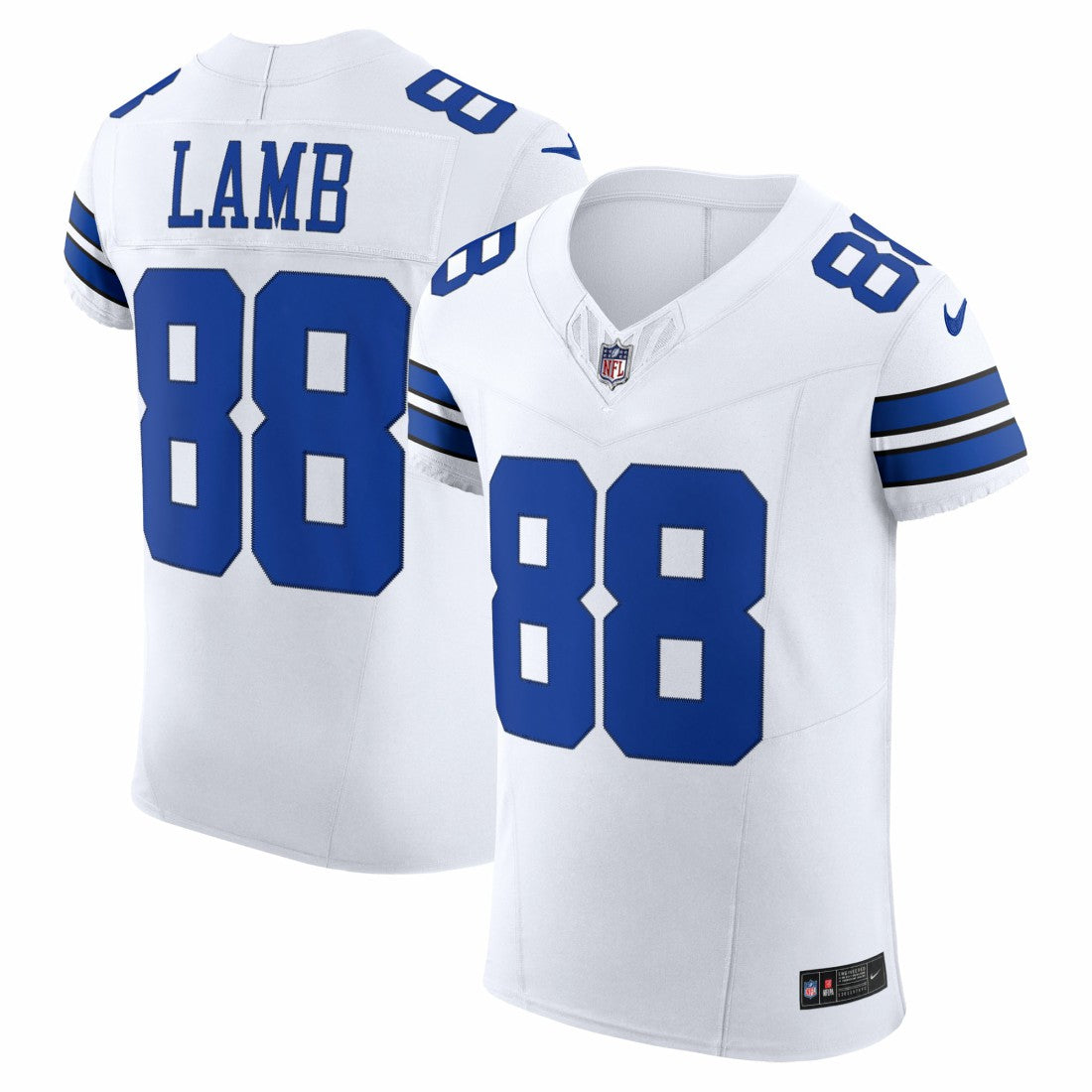 CeeDee Lamb Dallas Cowboys Vapor F.U.S.E. Elite Jersey - White | NFL Jerseys