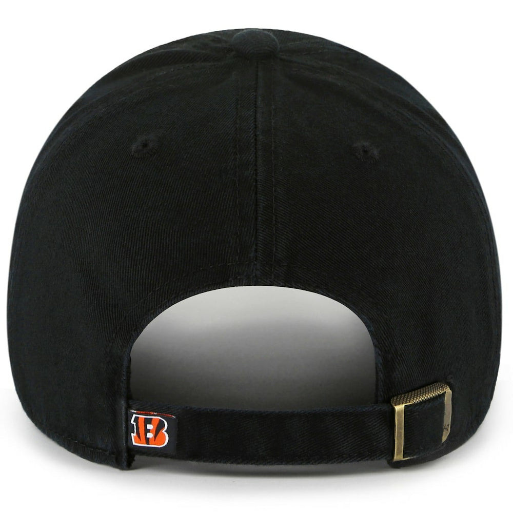 Cincinnati Bengals '47 Team Pride Clean Up Adjustable Hat Black - 47 brand