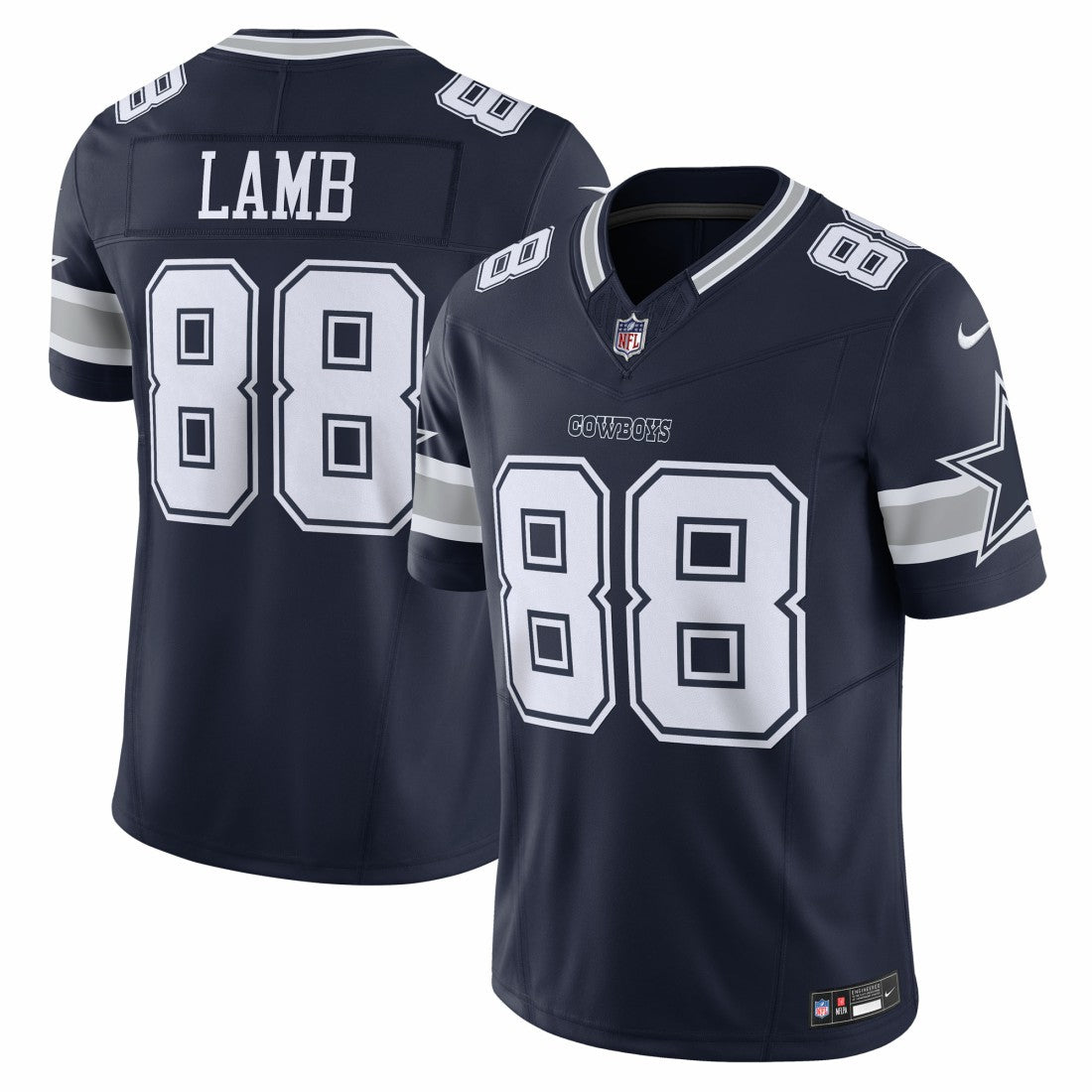 CeeDee Lamb Dallas Cowboys Vapor F.U.S.E. Limited Jersey Navy - Nike