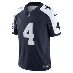 Dak Prescott Dallas Cowboys Vapor F.U.S.E. Limited Jersey Navy - Nike