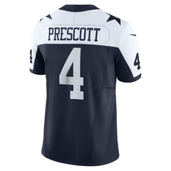 Dak Prescott Dallas Cowboys Vapor F.U.S.E. Limited Jersey Navy - Nike