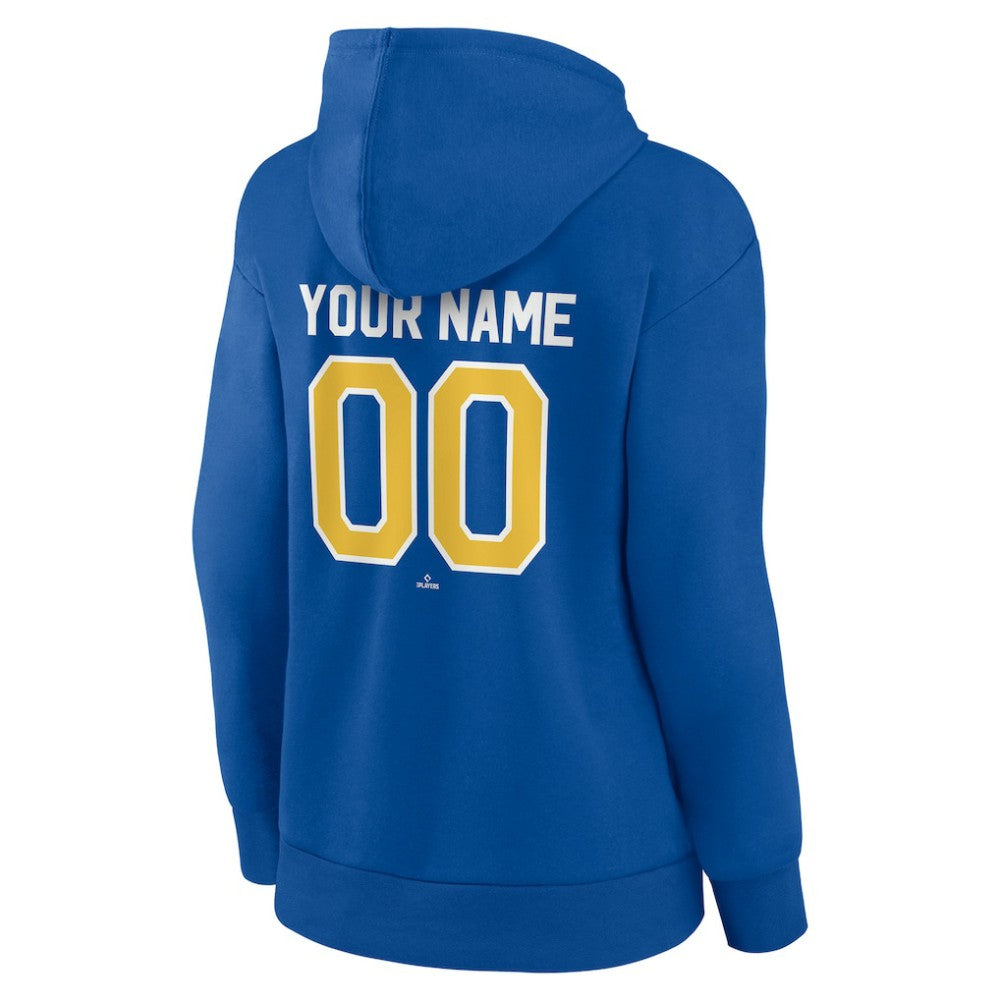 Seattle Mariners Women's Personalized Cooperstown Collection Winning Streak Pullover Hoodie discount