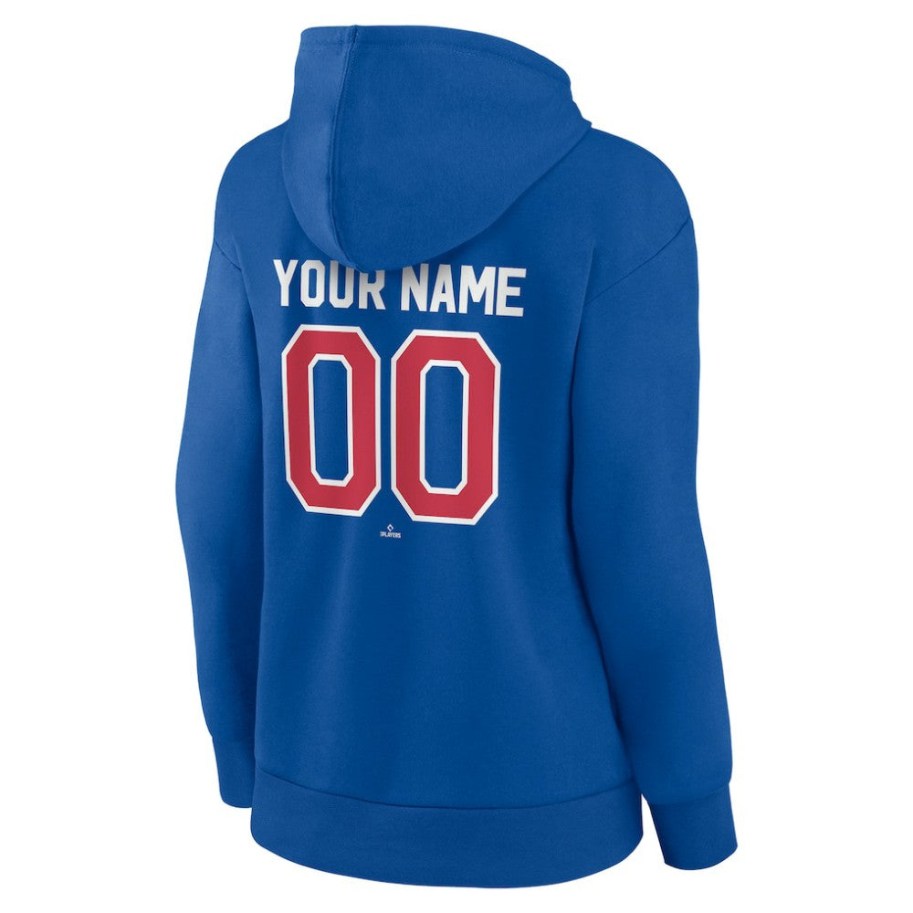 Texas Rangers Women's Personalized Cooperstown Collection Winning Streak Pullover Hoodie Sale