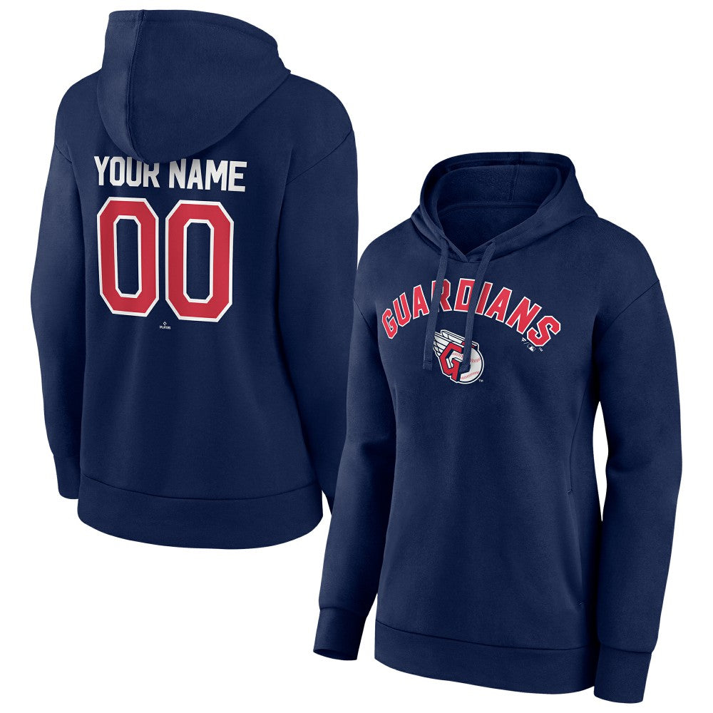 Cleveland Guardians Women's Personalized Team Winning Streak Pullover Hoodie for sale