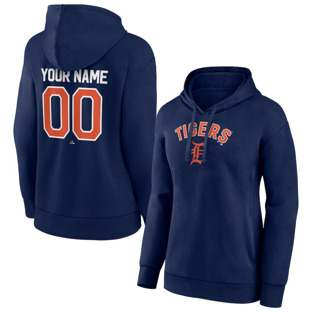 Detroit Tigers Women's Personalized Team Winning Streak Pullover Hoodie Sale
