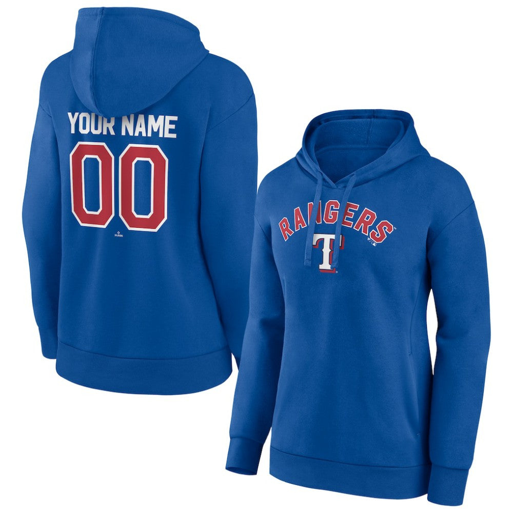 Texas Rangers Women's Personalized Team Winning Streak Pullover Hoodie for sale