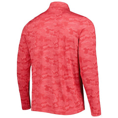 Arizona Cardinals Antigua Brigade Throwback Quarter-Zip Top Red - NFL