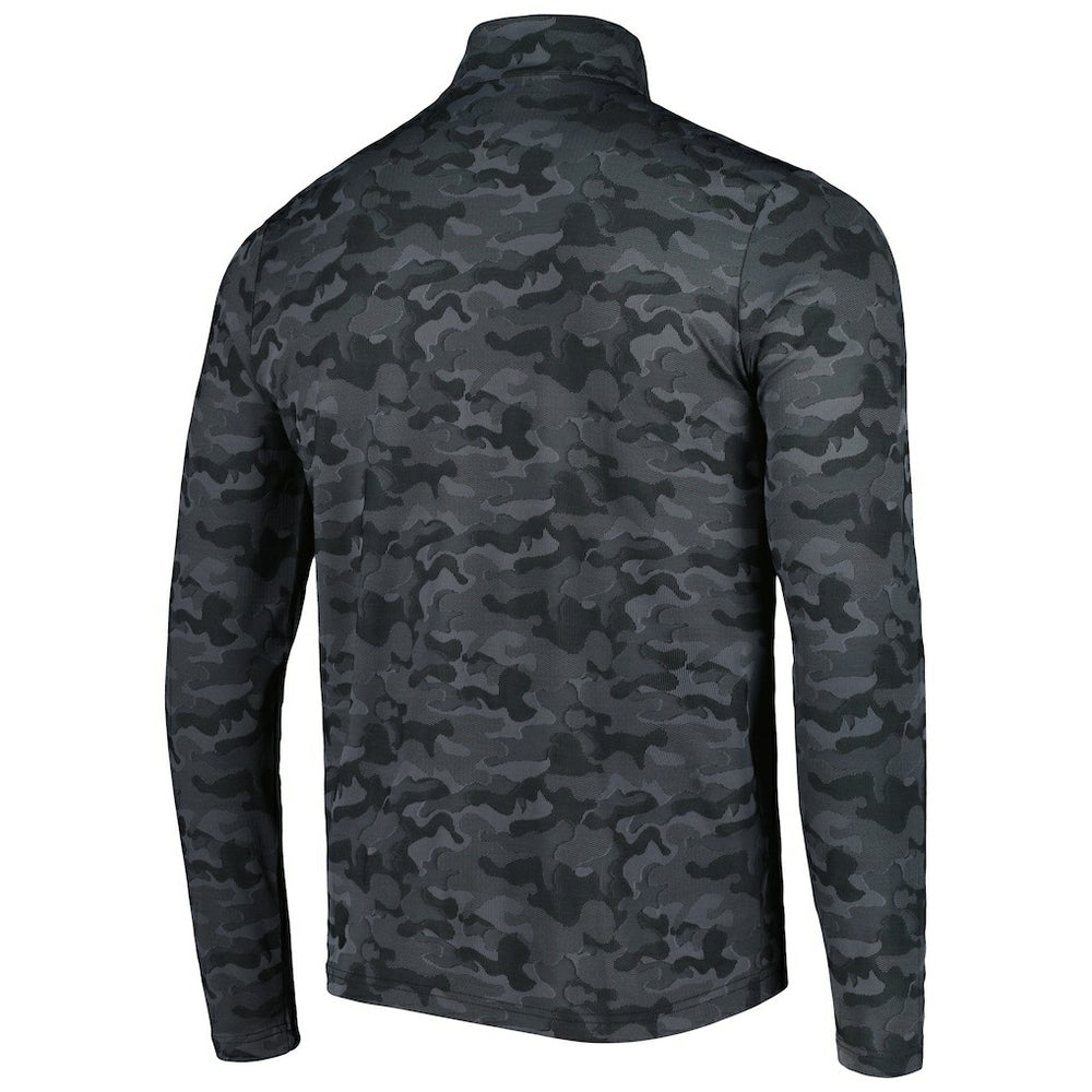 Atlanta Falcons Antigua Brigade Quarter-Zip Sweatshirt Black - NFL