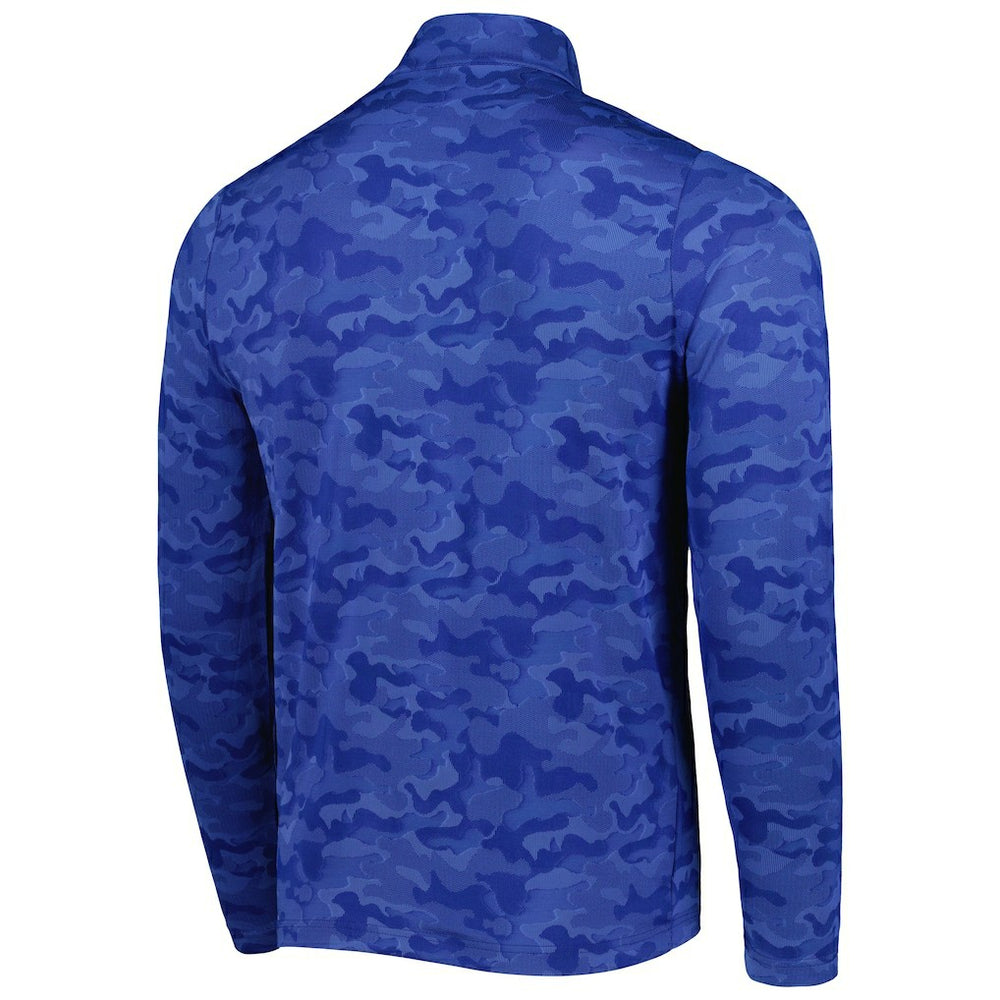 Indianapolis Colts Antigua Brigade Quarter-Zip Sweatshirt Royal - NFL