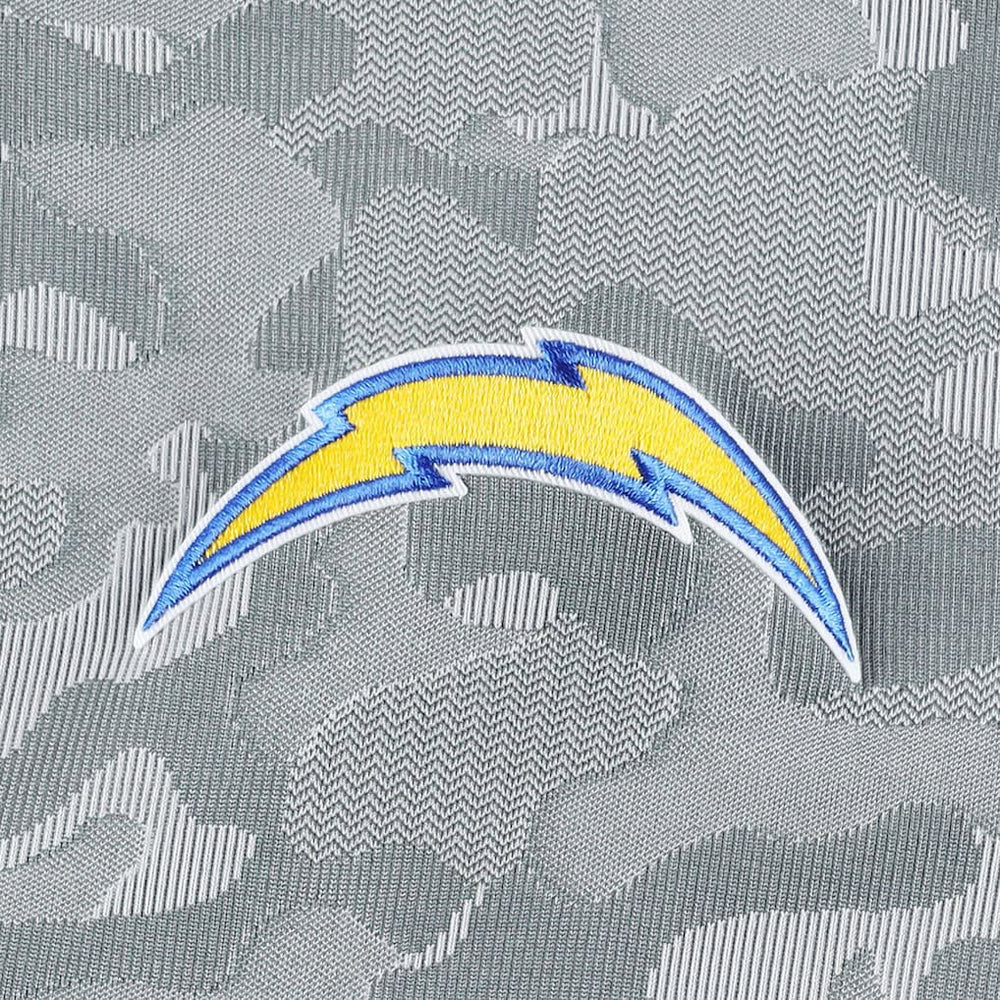 Los Angeles Chargers Antigua Brigade Quarter-Zip Sweatshirt Gray - NFL