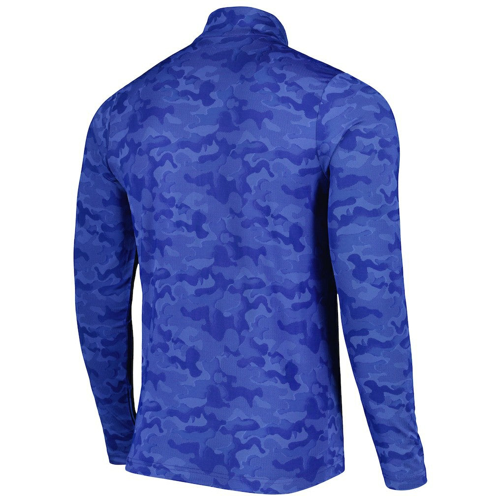 Los Angeles Rams Antigua Brigade Quarter-Zip Sweatshirt Royal - NFL