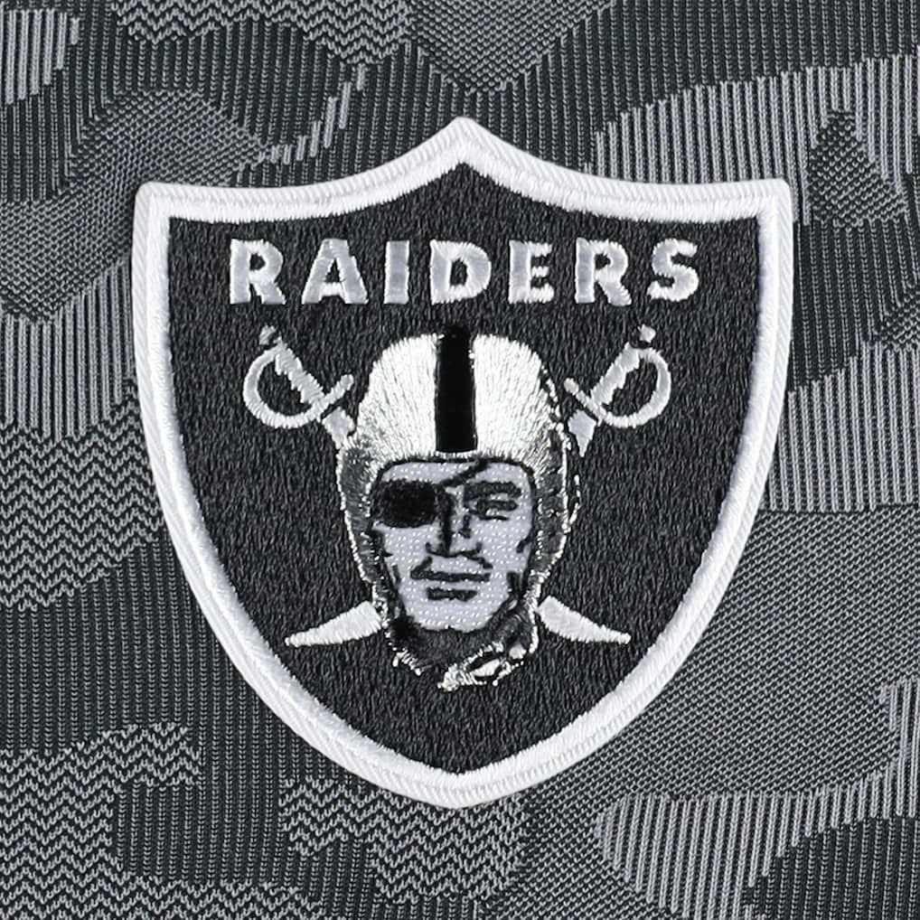 Las Vegas Raiders Antigua Brigade Quarter-Zip Sweatshirt Black - NFL