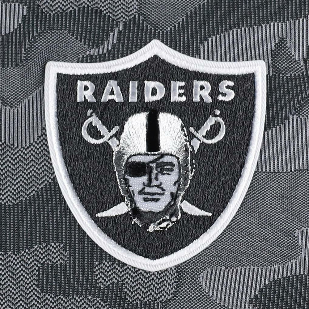 Las Vegas Raiders Antigua Brigade Quarter-Zip Sweatshirt Black - NFL