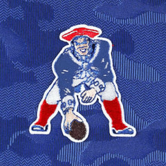 New England Patriots Antigua Brigade Throwback Quarter-Zip Top Royal - NFL