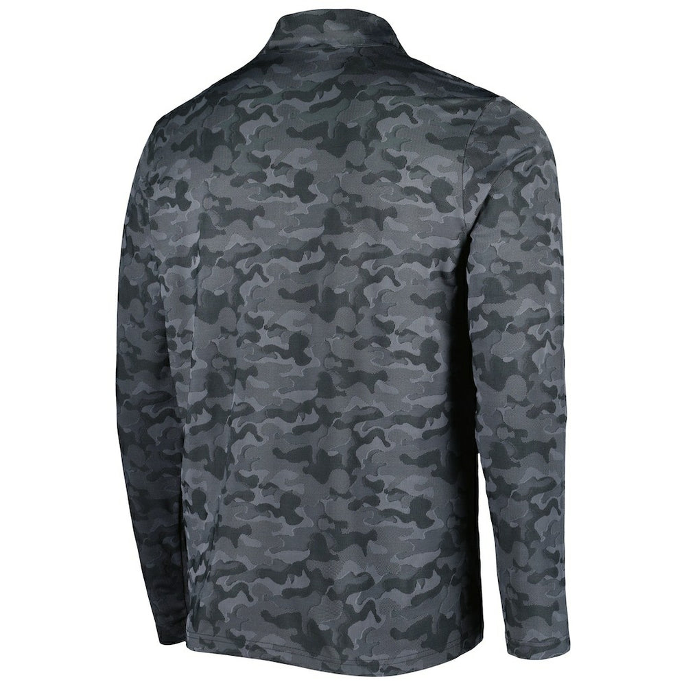 Pittsburgh Steelers Antigua Brigade Quarter-Zip Sweatshirt Black - NFL