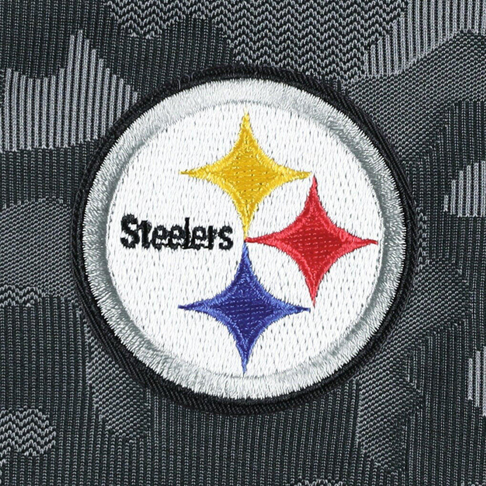 Pittsburgh Steelers Antigua Brigade Quarter-Zip Sweatshirt Black - NFL