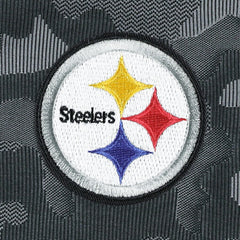 Pittsburgh Steelers Antigua Brigade Quarter-Zip Sweatshirt Black - NFL