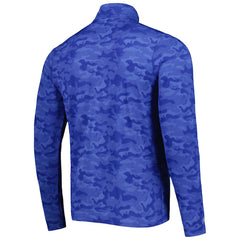 Seattle Seahawks Antigua Brigade Throwback Quarter-Zip Top Royal - NFL