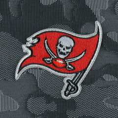Tampa Bay Buccaneers Antigua Brigade Quarter-Zip Sweatshirt Black - NFL