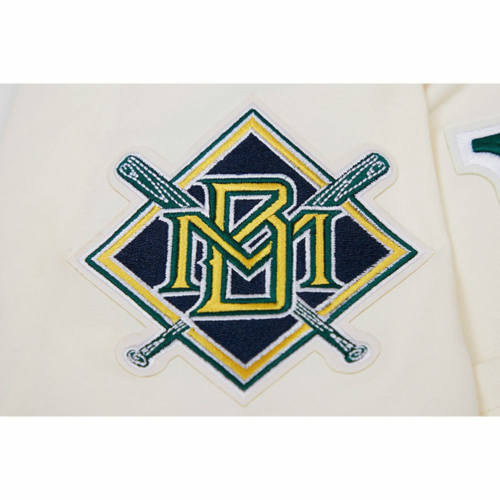 Milwaukee Brewers Pro Standard Cooperstown Collection Old English T-Shirt Sale