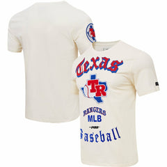 Texas Rangers Pro Standard Cooperstown Collection Old English T-Shirt Sale