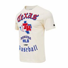 Texas Rangers Pro Standard Cooperstown Collection Old English T-Shirt Sale