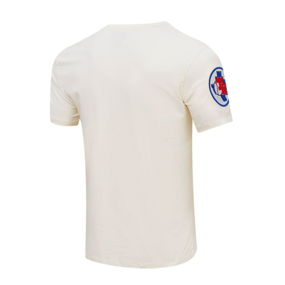 Texas Rangers Pro Standard Cooperstown Collection Old English T-Shirt Sale