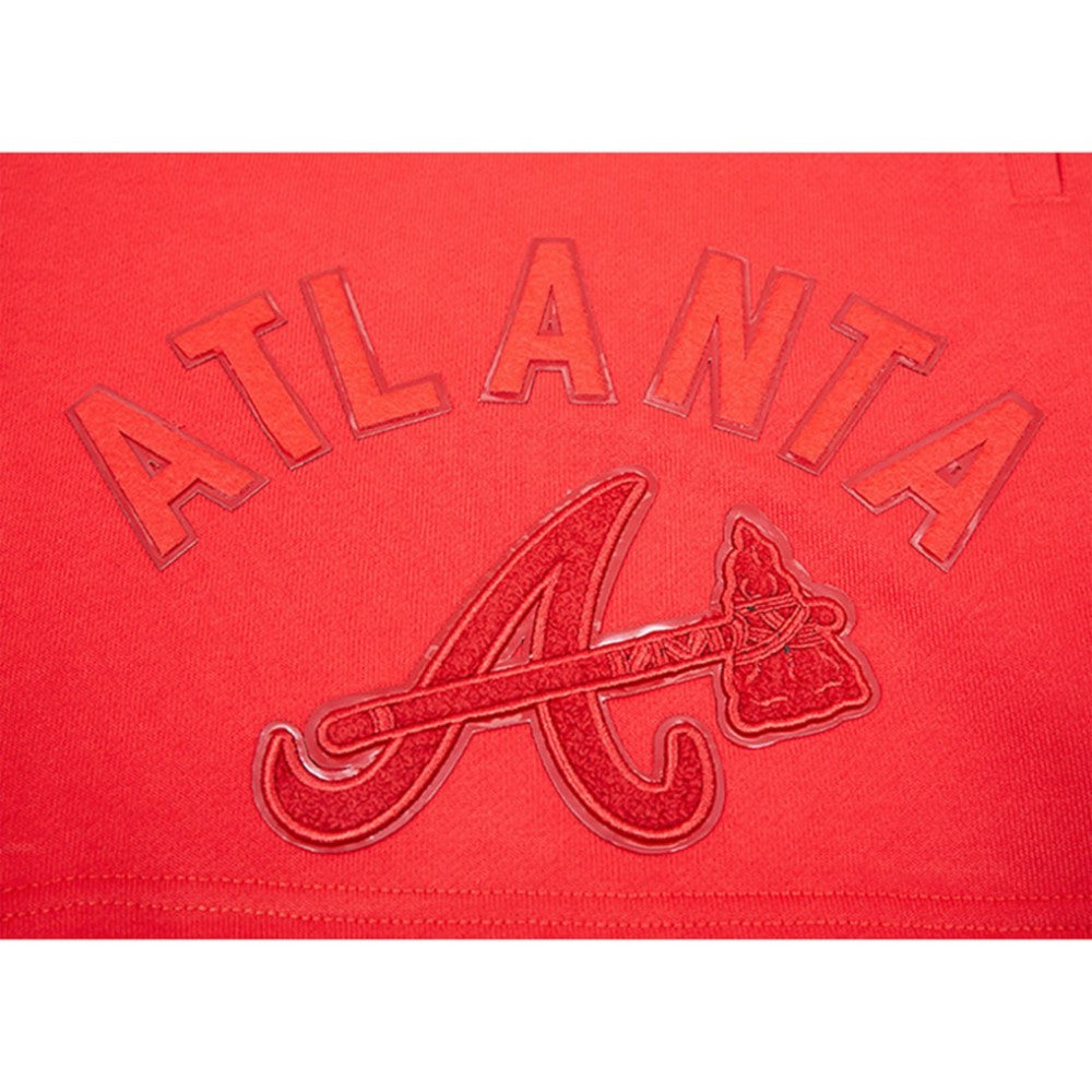 Atlanta Braves Pro Standard Triple Red Classic Shorts Clearance