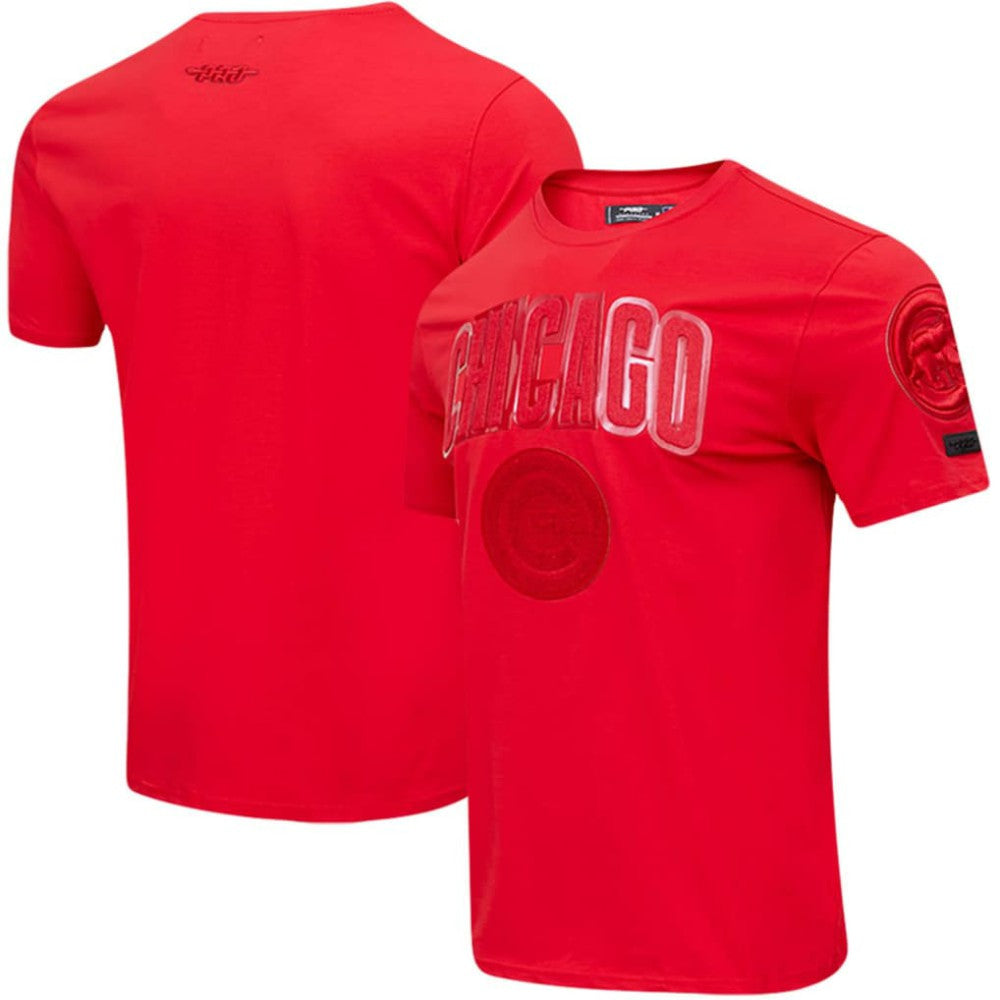 Chicago Cubs Pro Standard Classic Triple Red T-Shirt Lifestyle