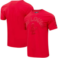 St. Louis Cardinals Pro Standard Classic Triple Red T-Shirt discount