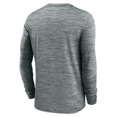 Arizona Cardinals Sideline Team Velocity Performance Long Sleeve T-Shirt Heather Gray - Nike