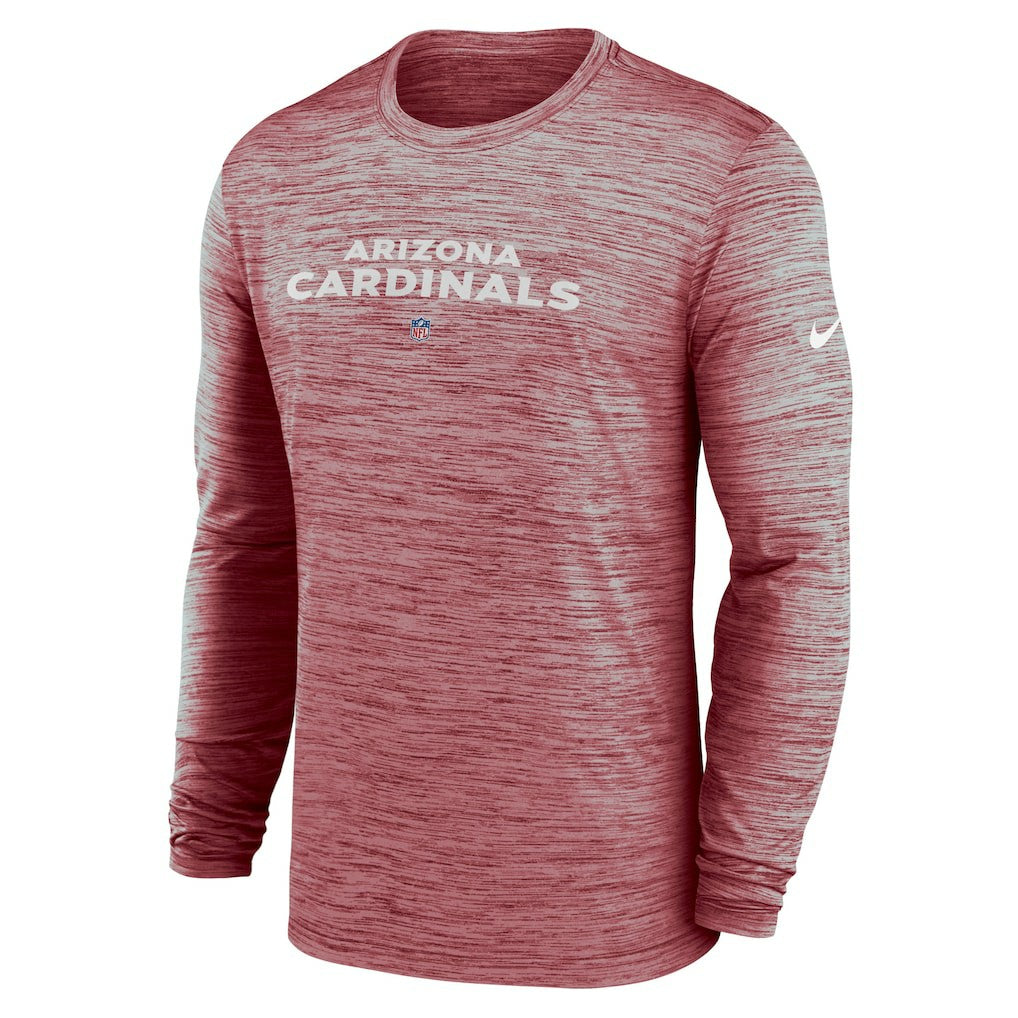 Arizona Cardinals Sideline Team Velocity Performance Long Sleeve T-Shirt Cardinal - Nike