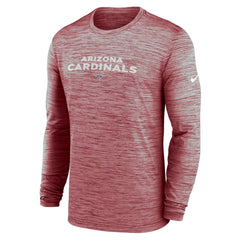 Arizona Cardinals Sideline Team Velocity Performance Long Sleeve T-Shirt Cardinal - Nike