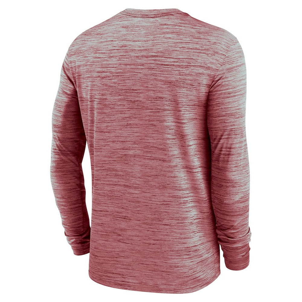Arizona Cardinals Sideline Team Velocity Performance Long Sleeve T-Shirt Cardinal - Nike