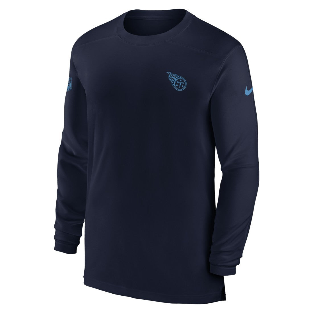 Tennessee Titans Sideline Coach Performance Long Sleeve T-Shirt Navy - Nike