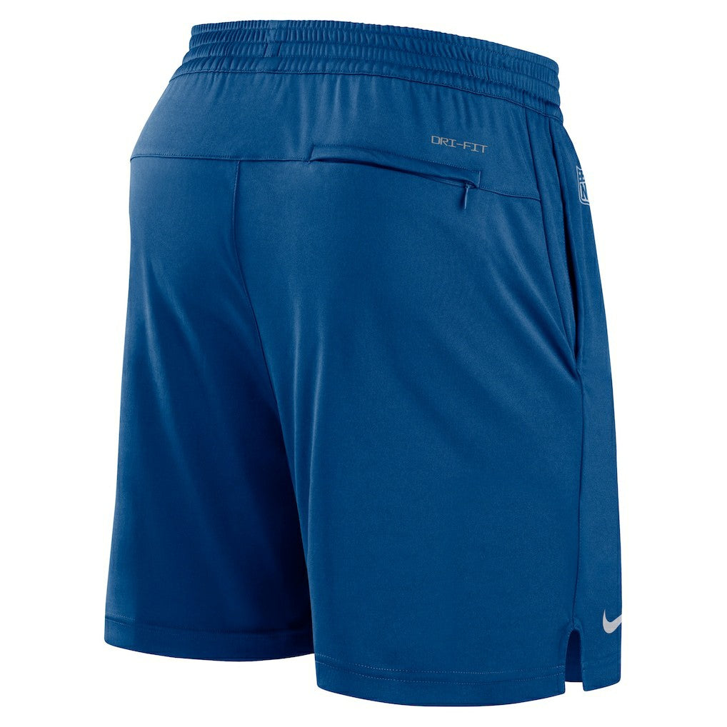 Indianapolis Colts Sideline Performance Shorts Royal - Nike