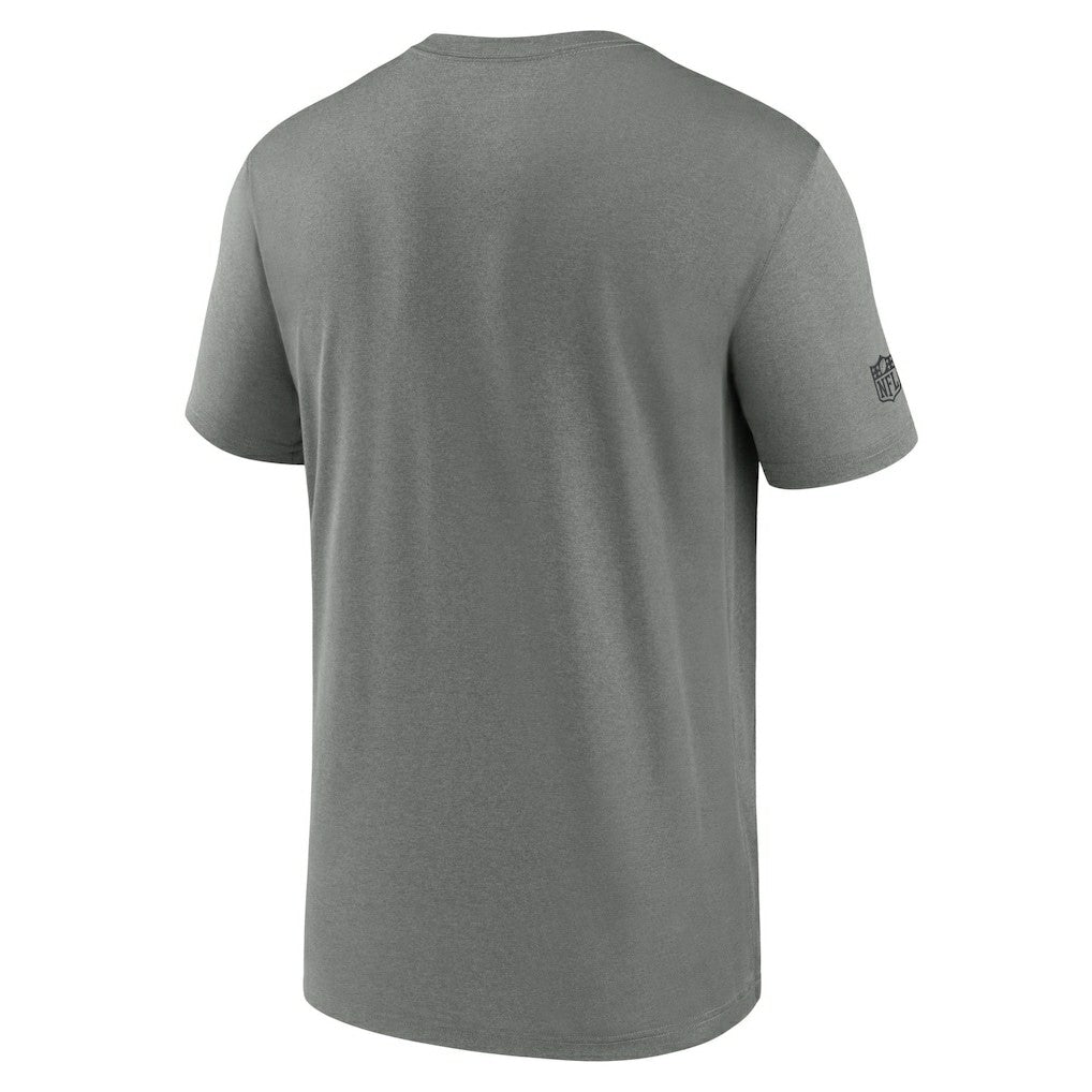 Las Vegas Raiders Sideline Legend Performance T-Shirt Heather Gray - Nike