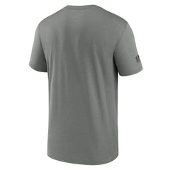 Las Vegas Raiders Sideline Legend Performance T-Shirt Heather Gray - Nike
