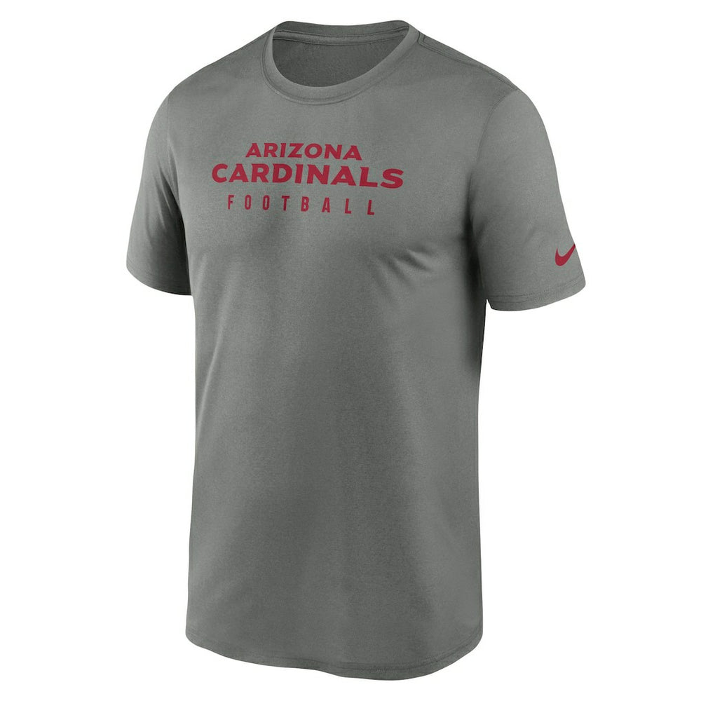 Arizona Cardinals Sideline Legend Performance T-Shirt Heather Gray - Nike