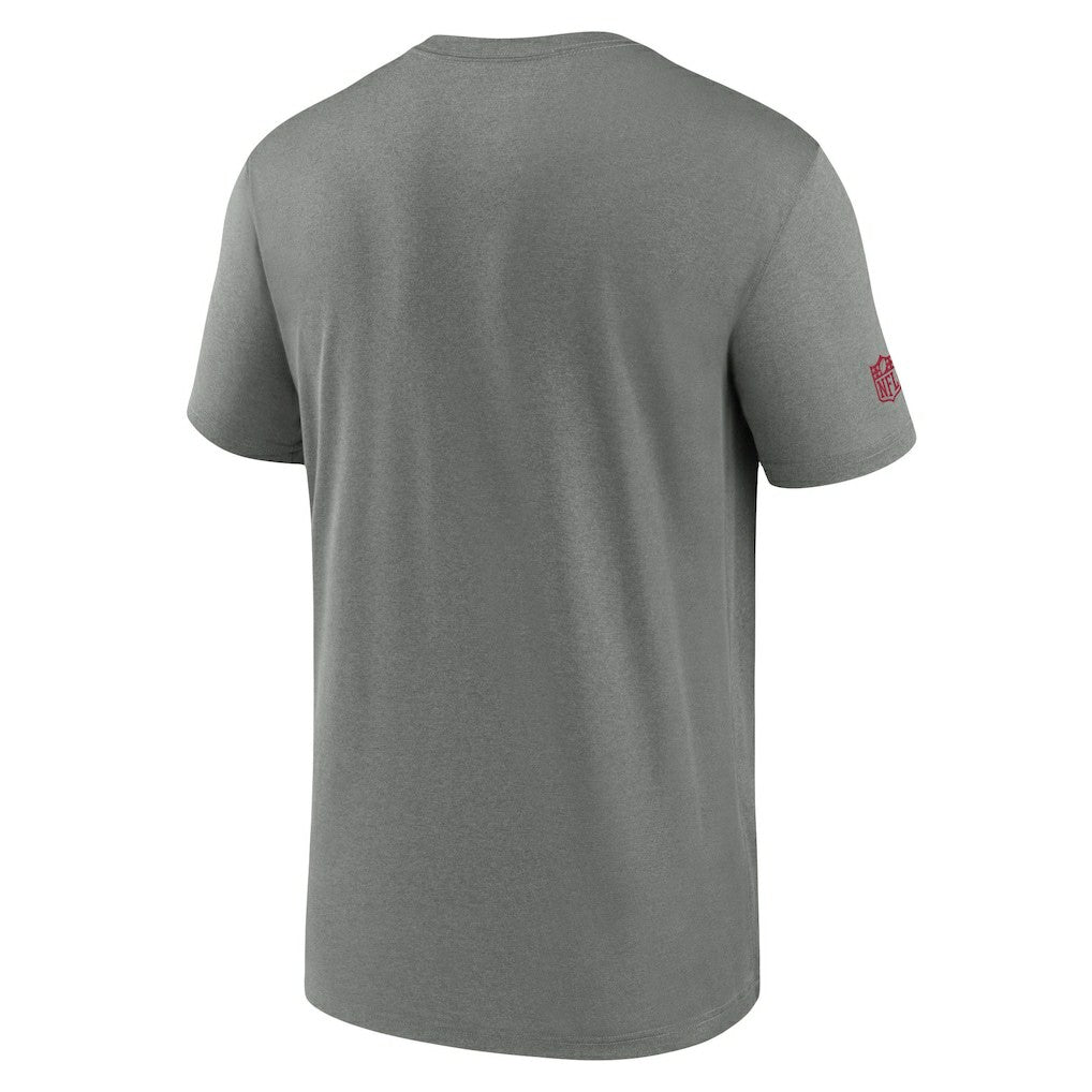 Arizona Cardinals Sideline Legend Performance T-Shirt Heather Gray - Nike