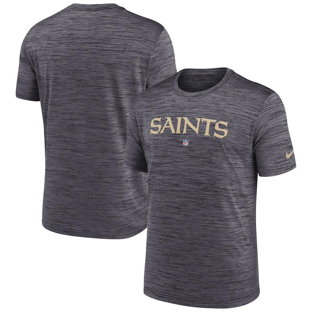 New Orleans Saints Velocity Performance T-Shirt Black - Nike