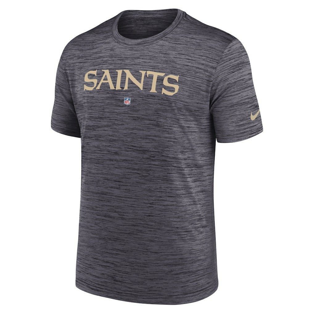 New Orleans Saints Velocity Performance T-Shirt Black - Nike