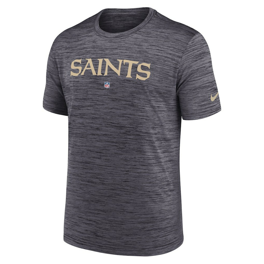 New Orleans Saints Velocity Performance T-Shirt Black - Nike