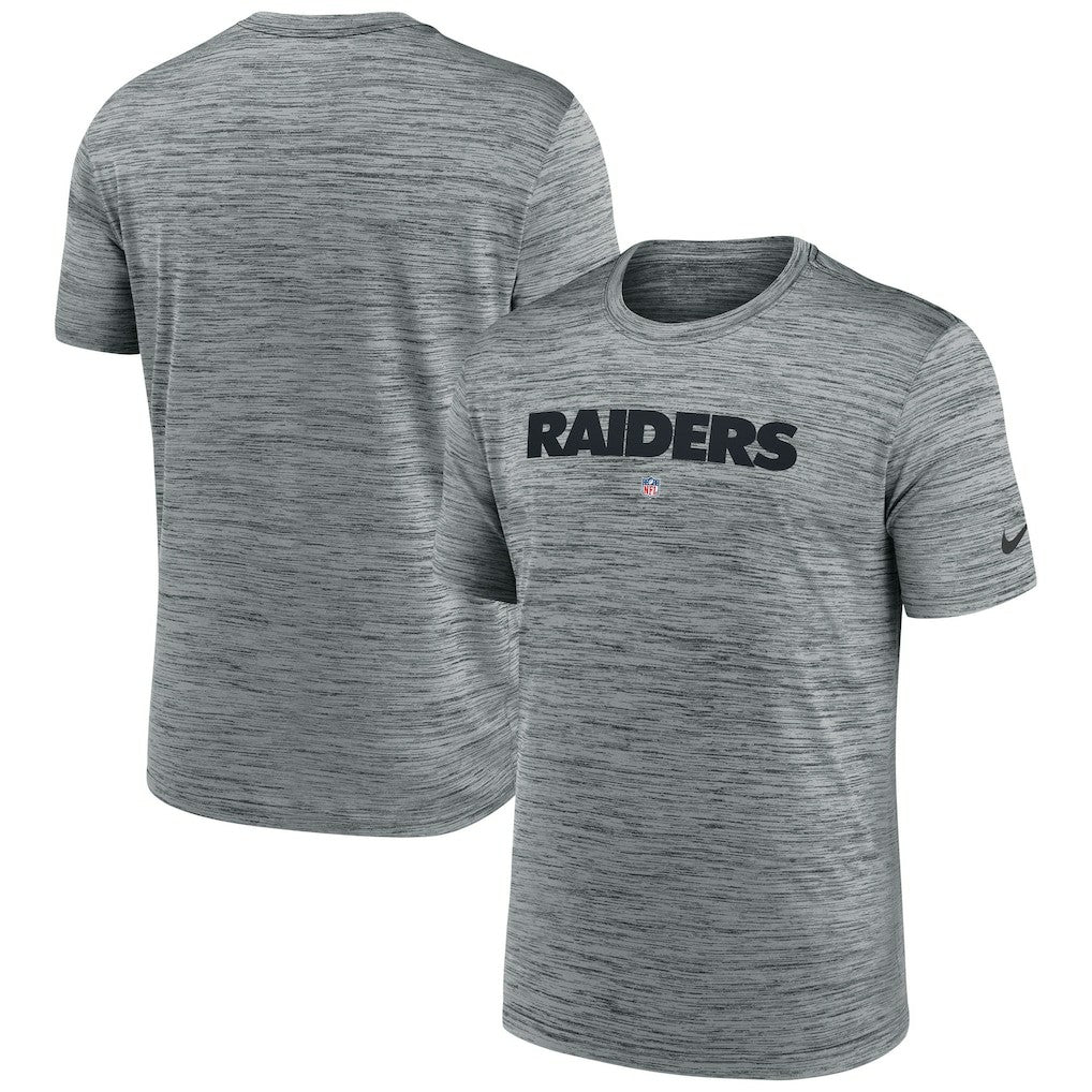 Las Vegas Raiders Velocity Performance T-Shirt Gray - Nike