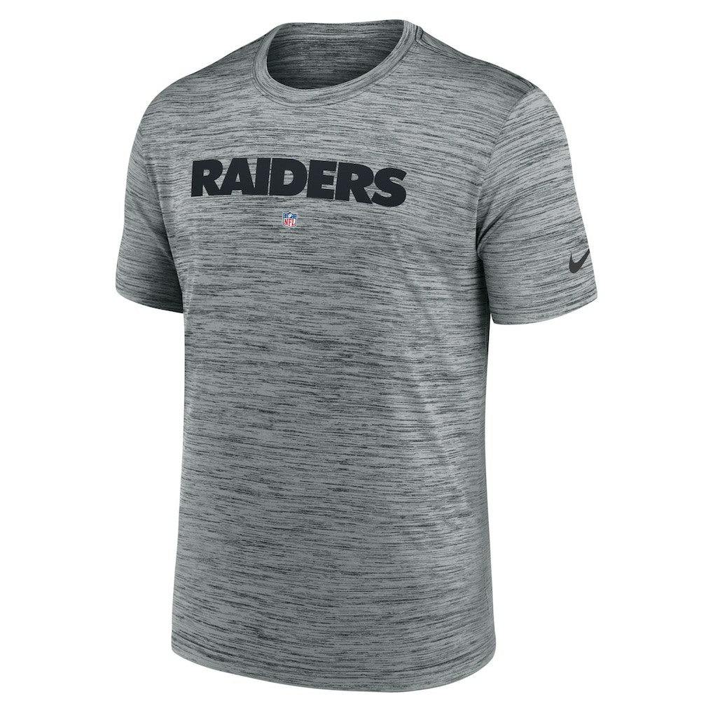 Las Vegas Raiders Velocity Performance T-Shirt Gray - Nike