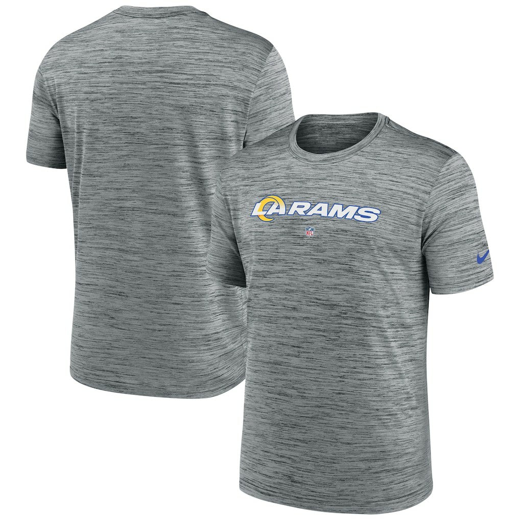 Los Angeles Rams Velocity Performance T-Shirt Gray - Nike
