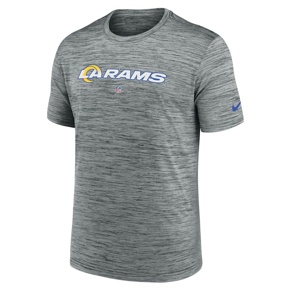 Los Angeles Rams Velocity Performance T-Shirt Gray - Nike