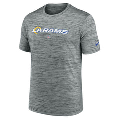 Los Angeles Rams Velocity Performance T-Shirt Gray - Nike